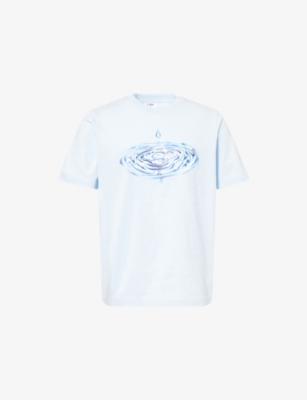 Drip Logo Classic Printed Cotton T-Shirt by CASABLANCA