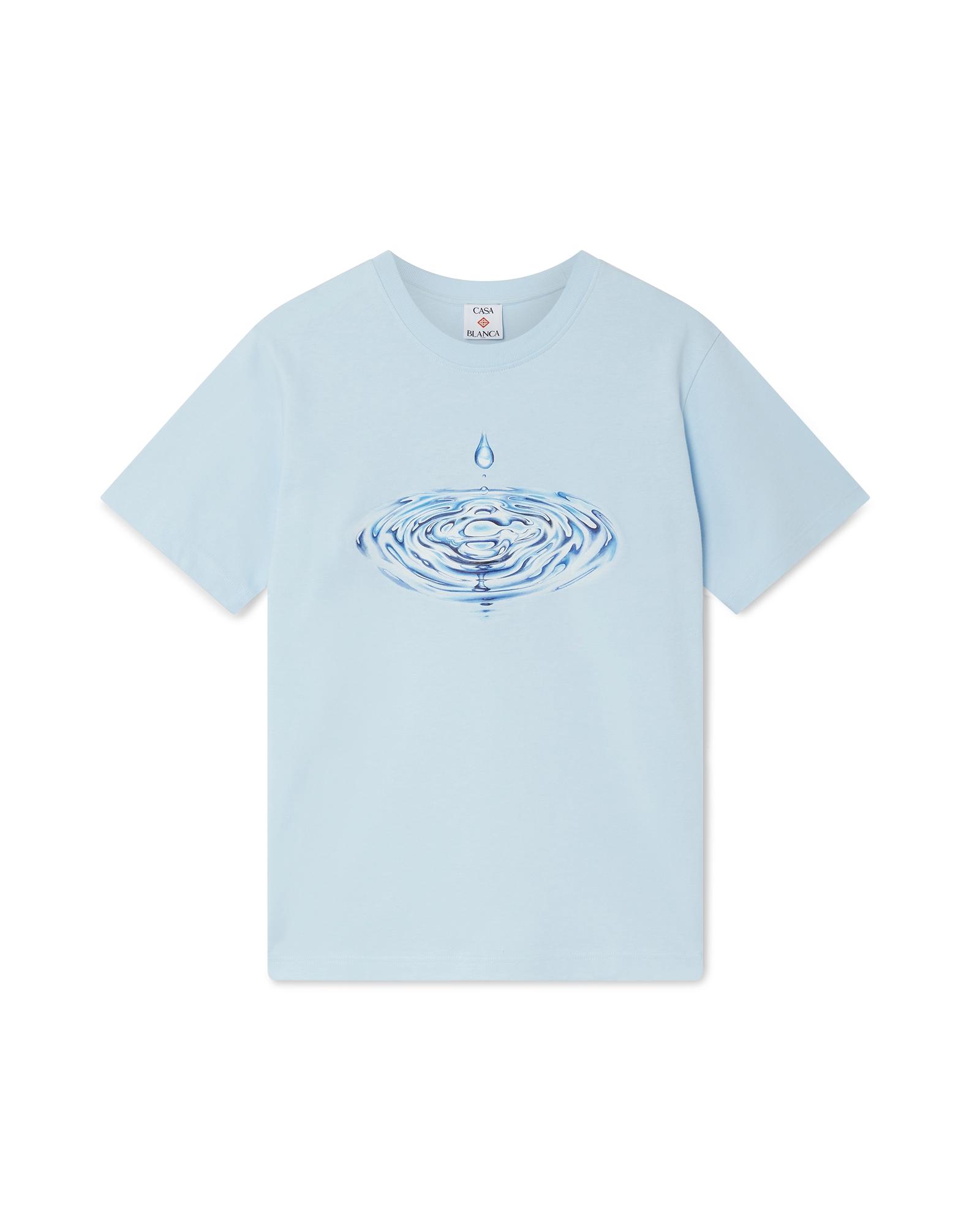 Drip Logo Short Sleeve T-Shirt by CASABLANCA