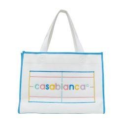 Embroidered knit shopper by CASABLANCA