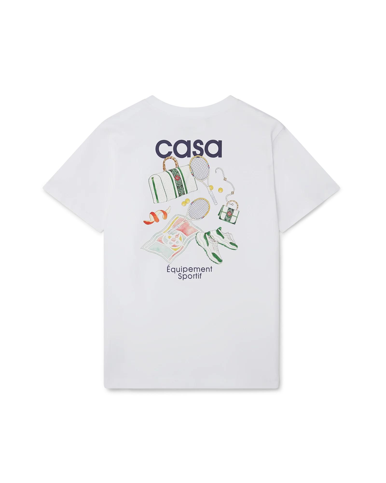 Equipement Sportif Short Sleeve T-Shirt by CASABLANCA