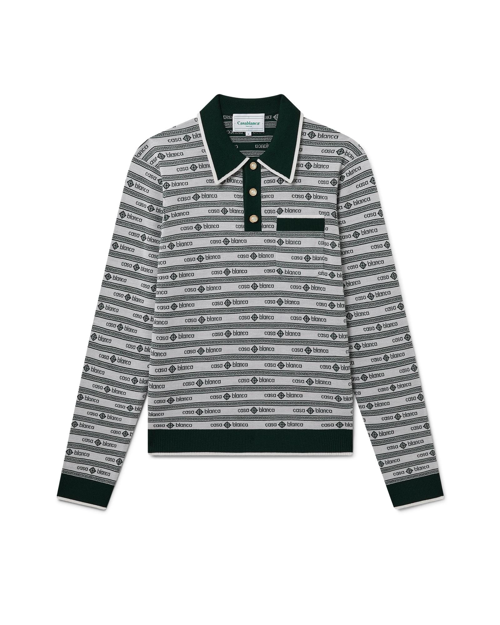 Evergreen Logo Polo Shirt by CASABLANCA