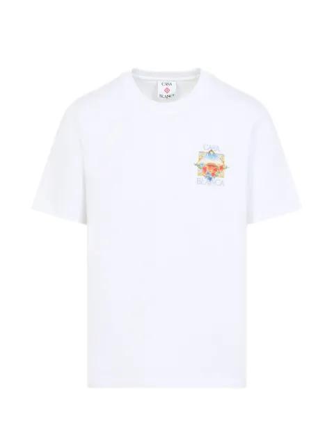 Flower Court Icon T-shirt by CASABLANCA
