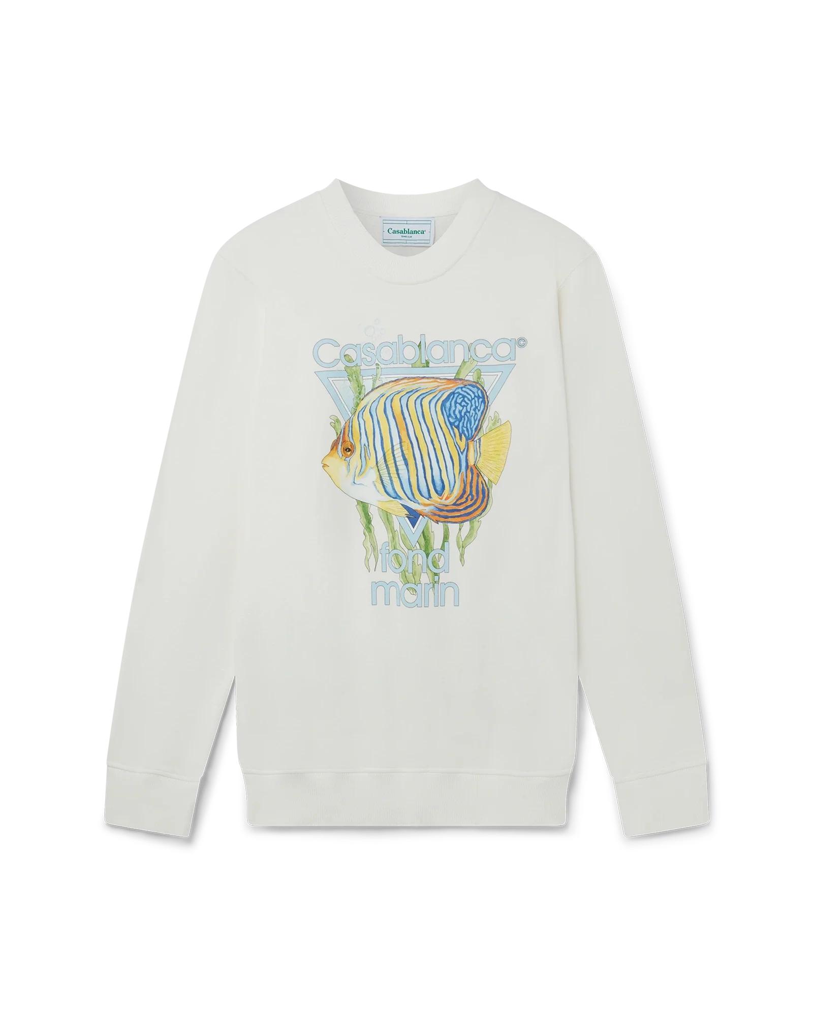 Fond Marin Sweatshirt by CASABLANCA