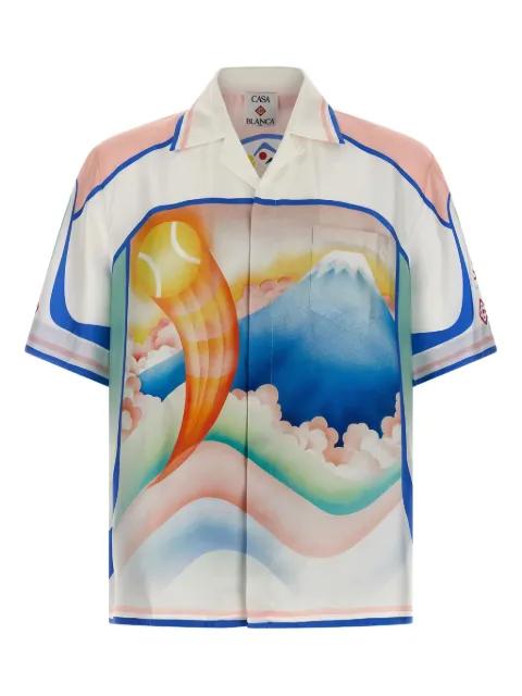 Fuji Dream camp-collar shirt by CASABLANCA