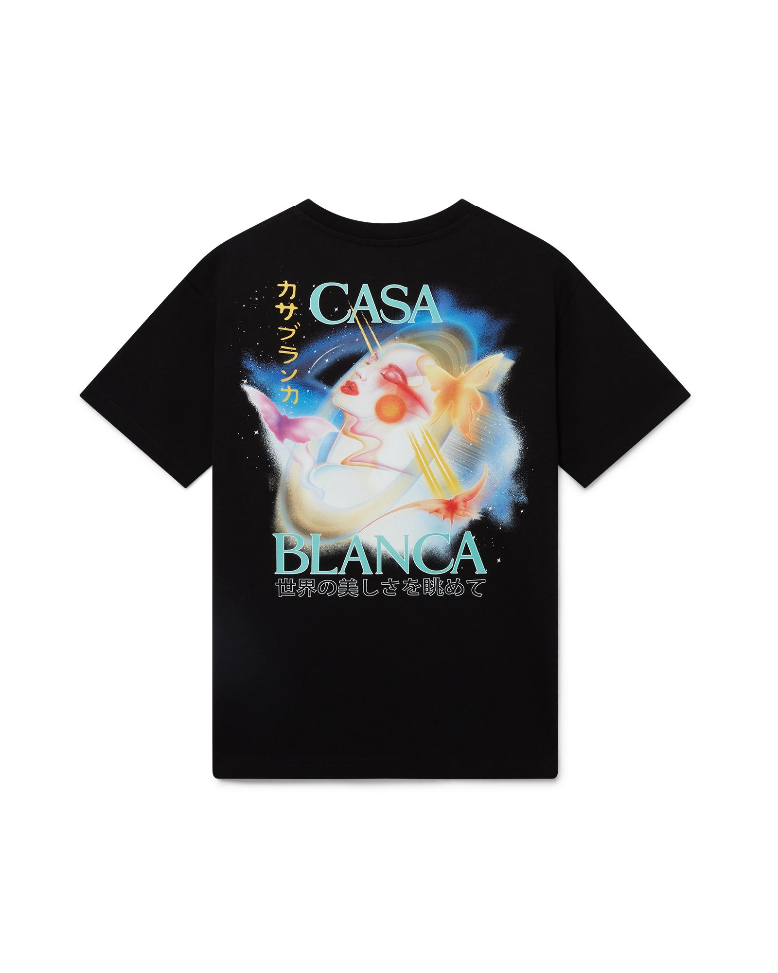 Galactic Connection Short Sleeve T-Shirt by CASABLANCA
