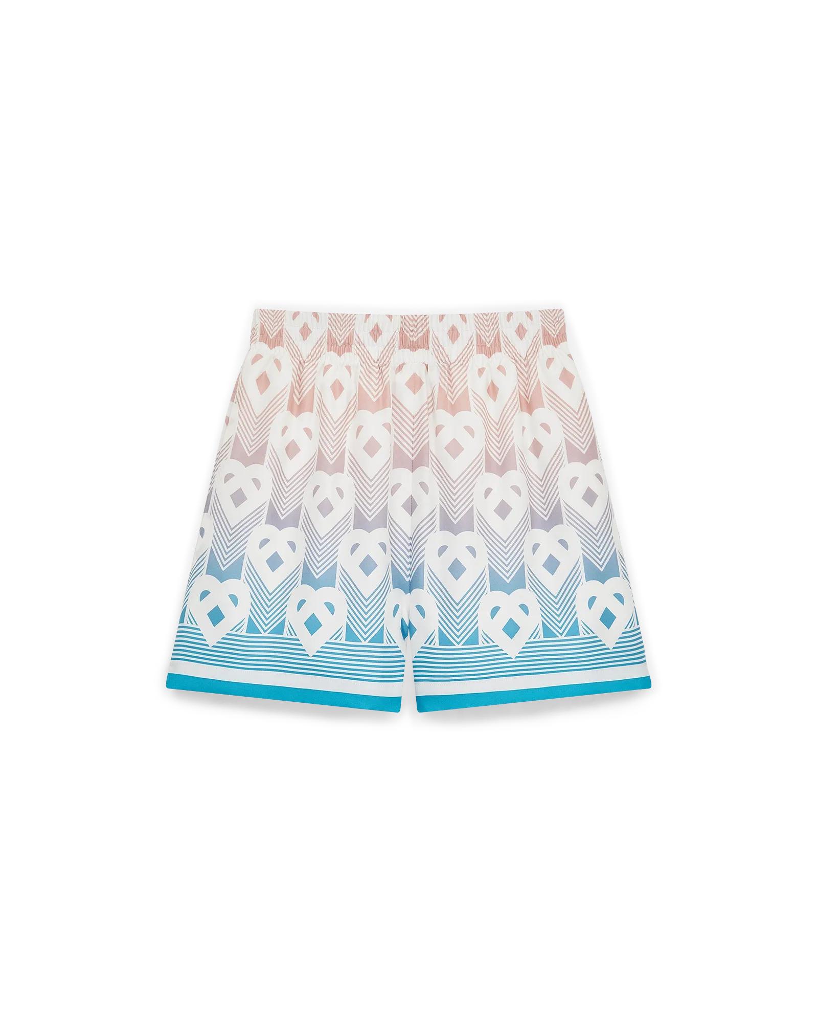 Galaxy Court Silk Shorts by CASABLANCA