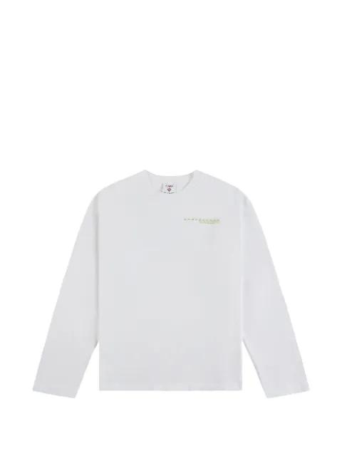 Glitch Orchid long-sleeve T-shirt by CASABLANCA