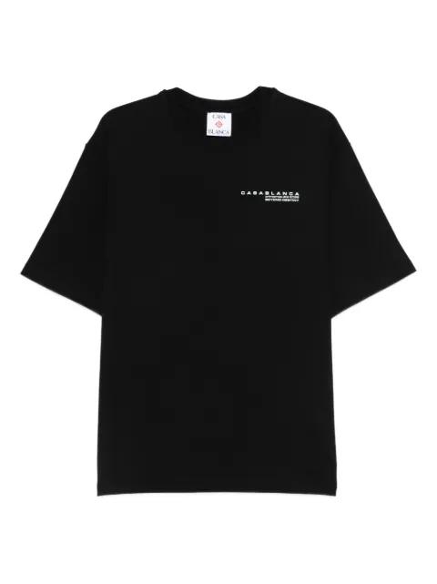 Glitch Orchid oversized T-shirt by CASABLANCA