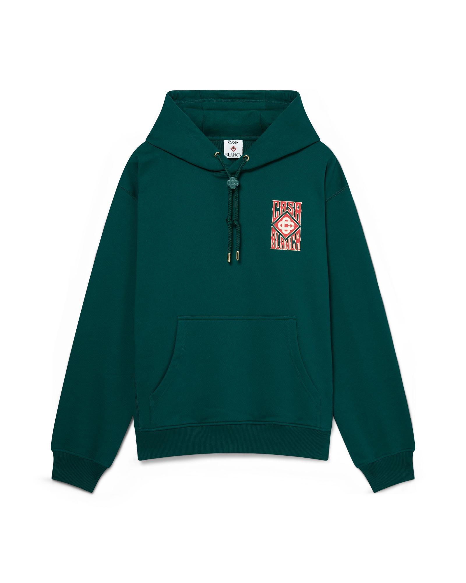 Gothic Logo Hooded Sweatshirt by CASABLANCA