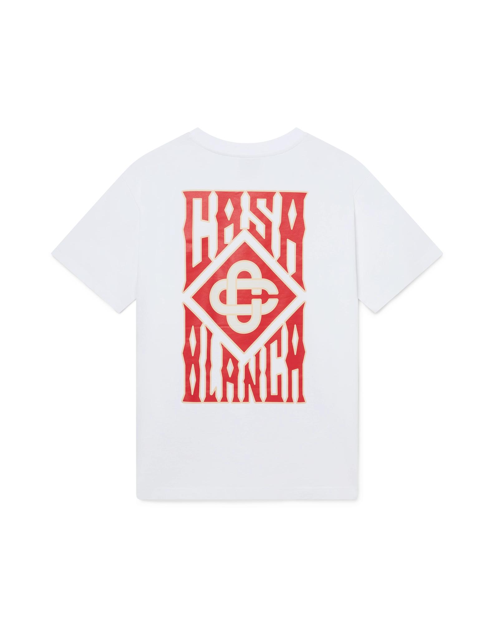Gothic Logo Short Sleeve T-Shirt by CASABLANCA