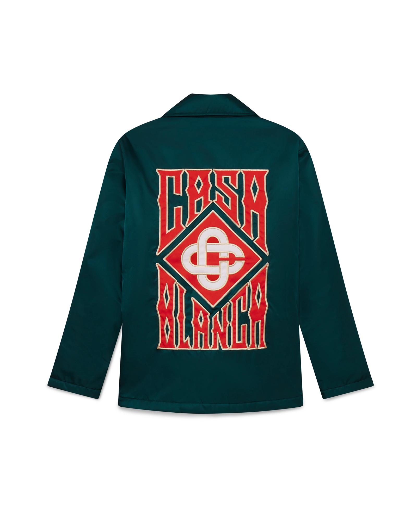 Gothic Logo Stadium Jacket by CASABLANCA