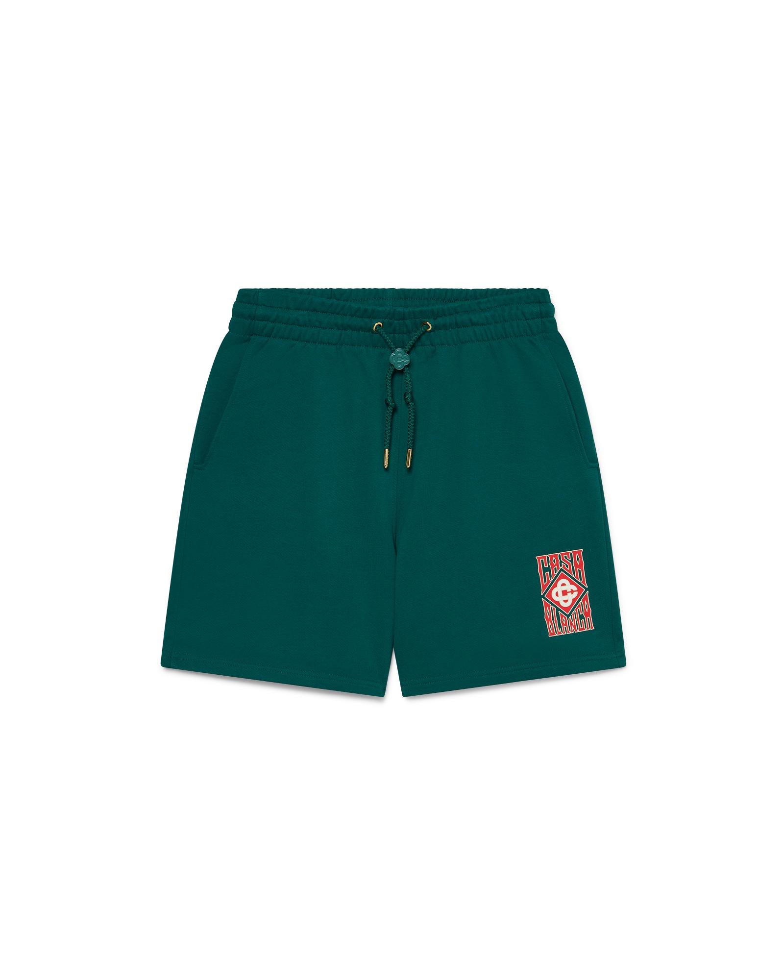 Gothic Logo Sweatshorts by CASABLANCA