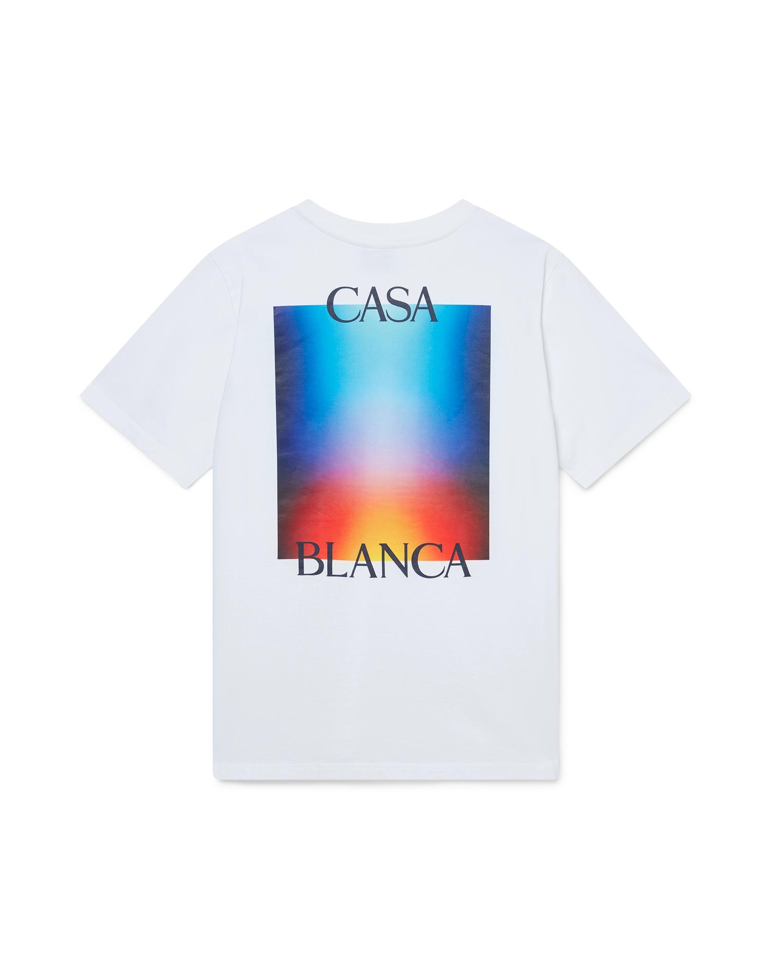 Gradient Casa Logo Short Sleeve T-Shirt by CASABLANCA