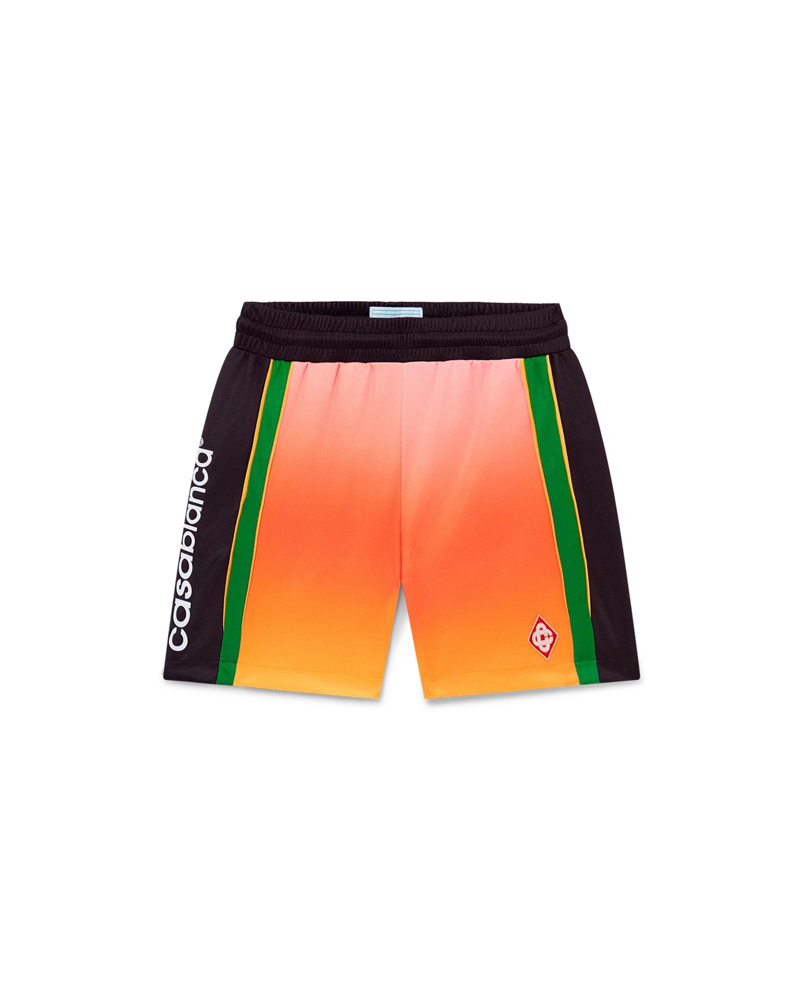 Gradient Football Shorts by CASABLANCA