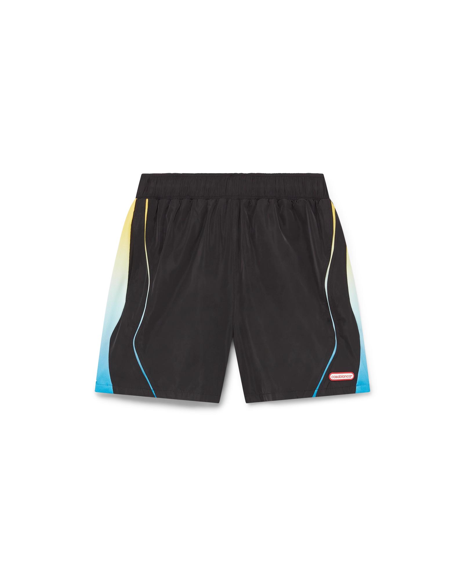 Gradient Football Shorts by CASABLANCA