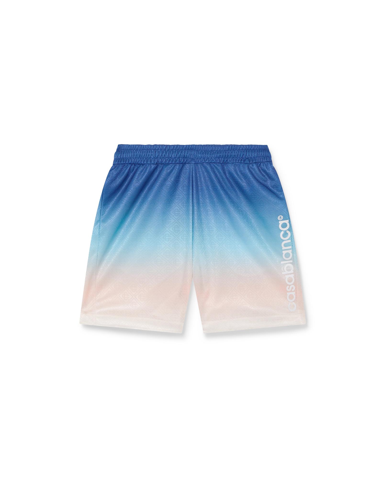 Gradient Football Shorts by CASABLANCA