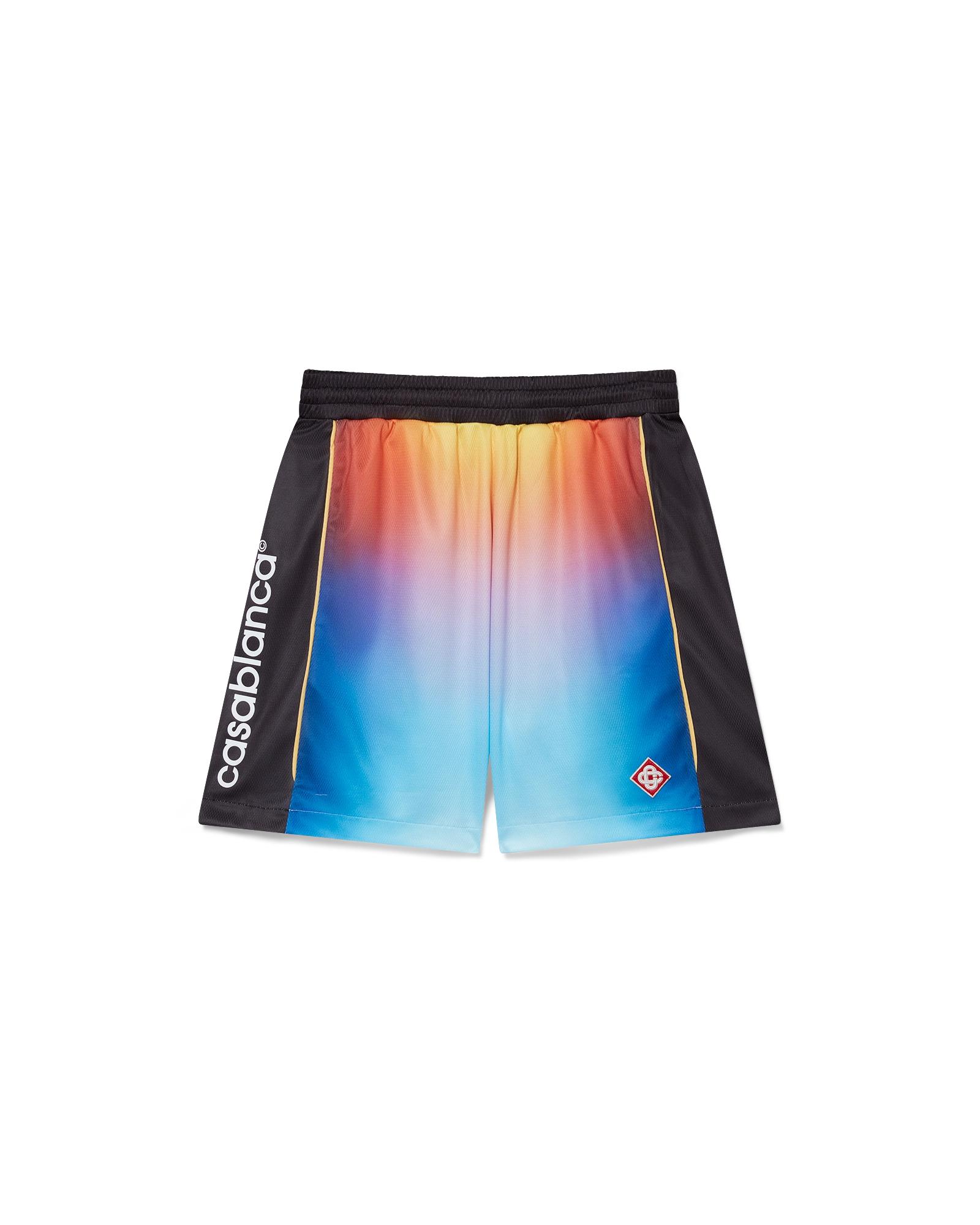 Gradient Football Shorts by CASABLANCA