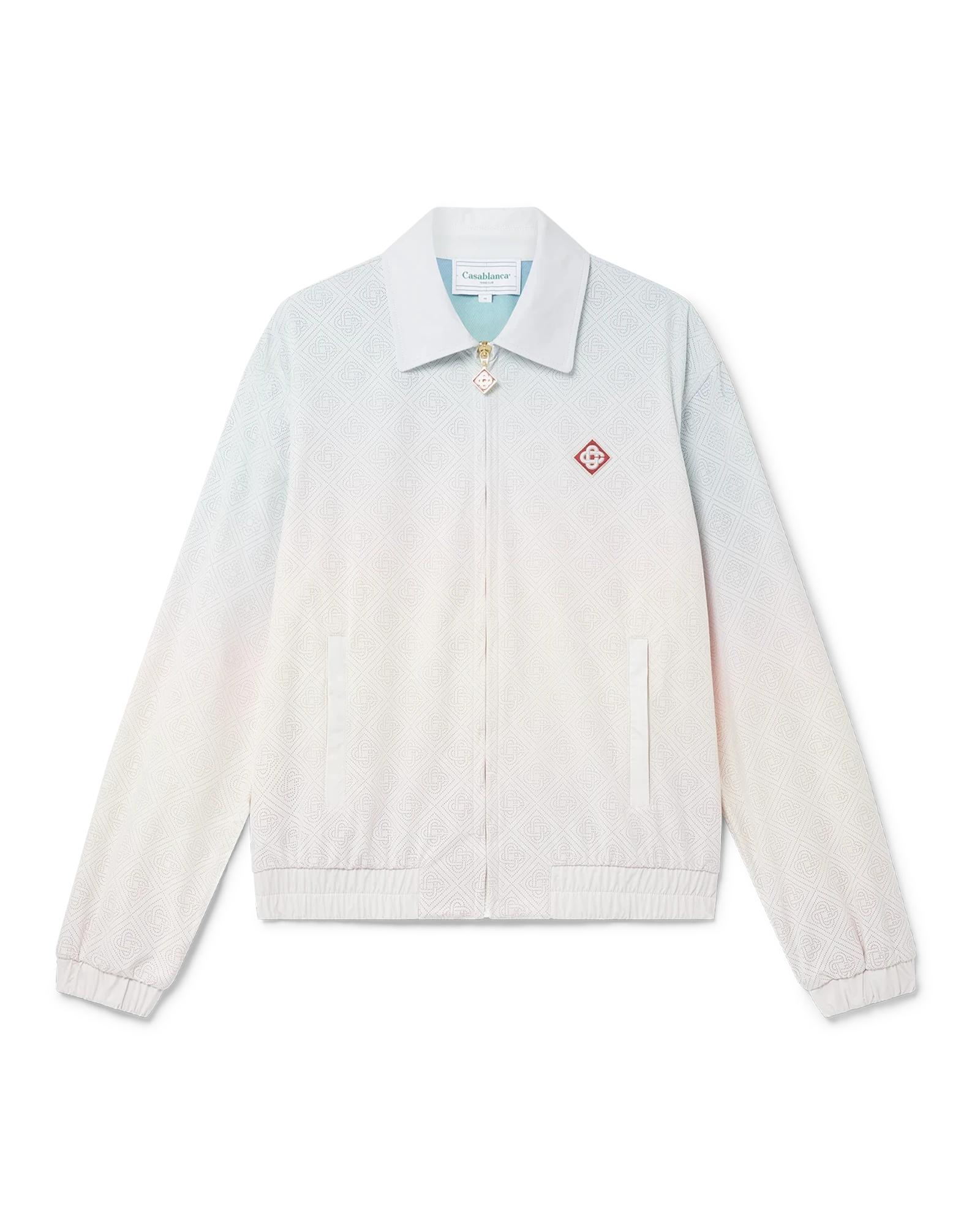 Gradient Laser Detail Track Jacket by CASABLANCA