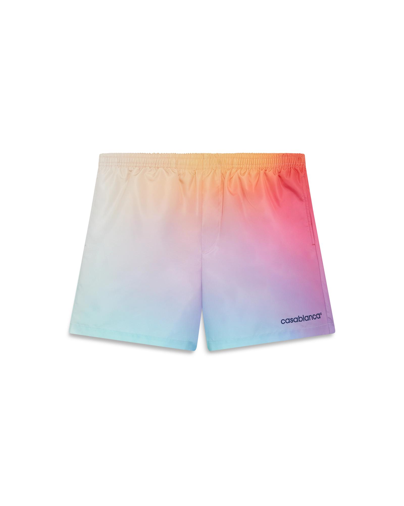 Gradient Printed Swim Shorts by CASABLANCA