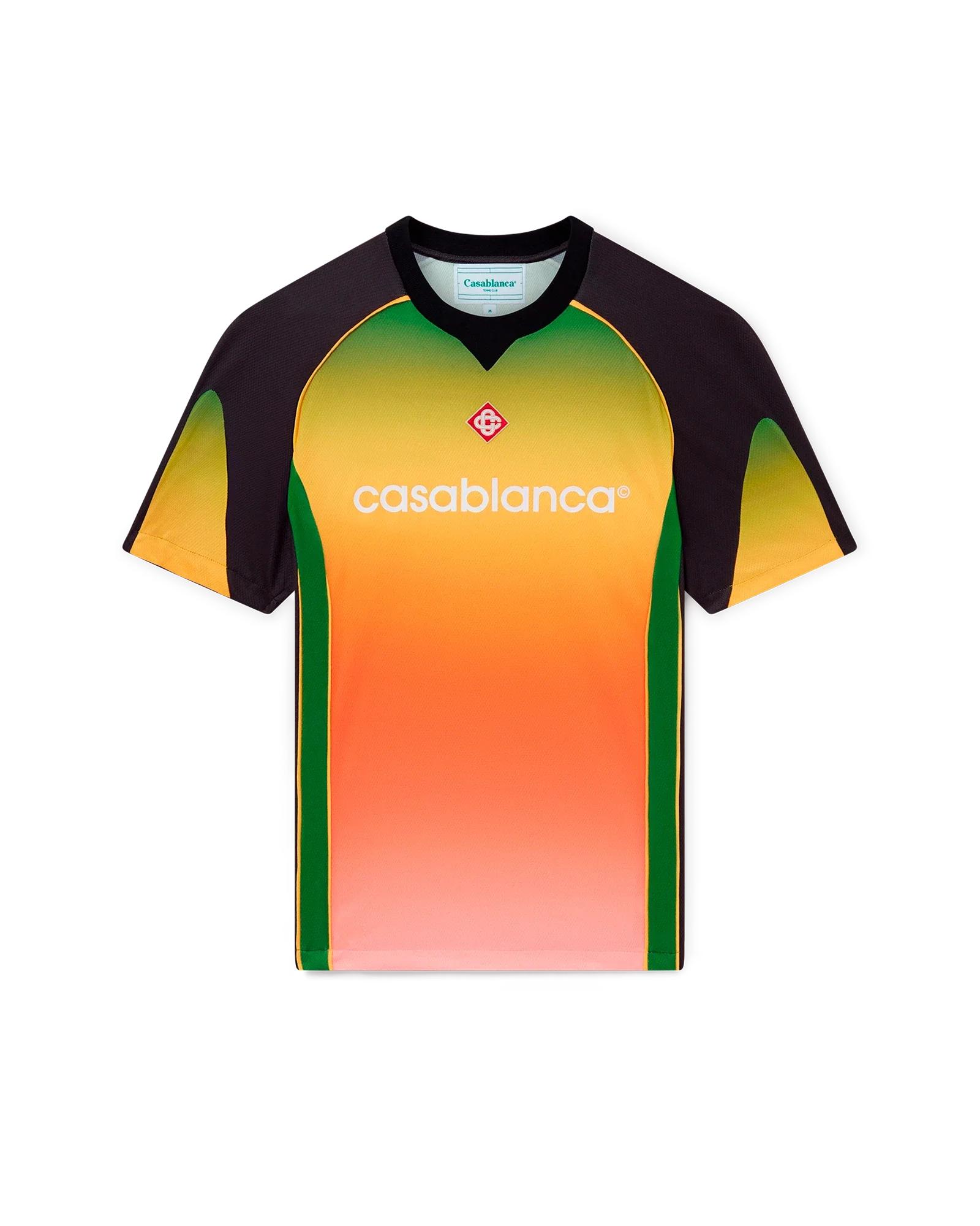 Gradient Short Sleeve Football Shirt by CASABLANCA
