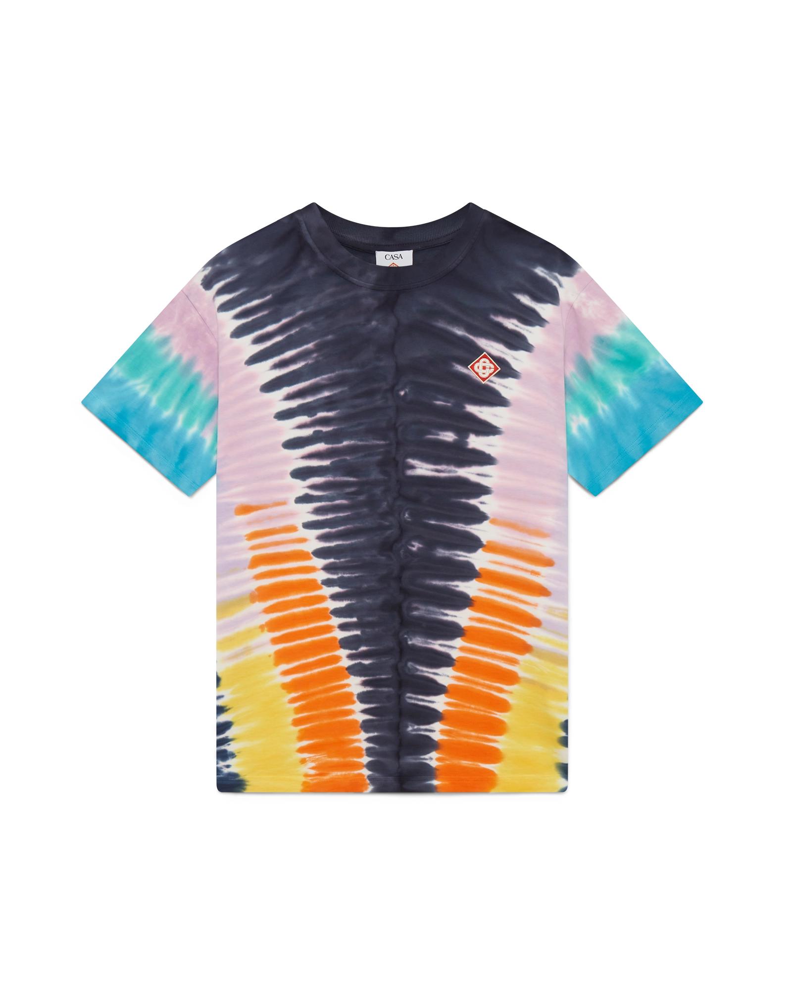 Gradient Tie Dye Short Sleeve T-Shirt by CASABLANCA