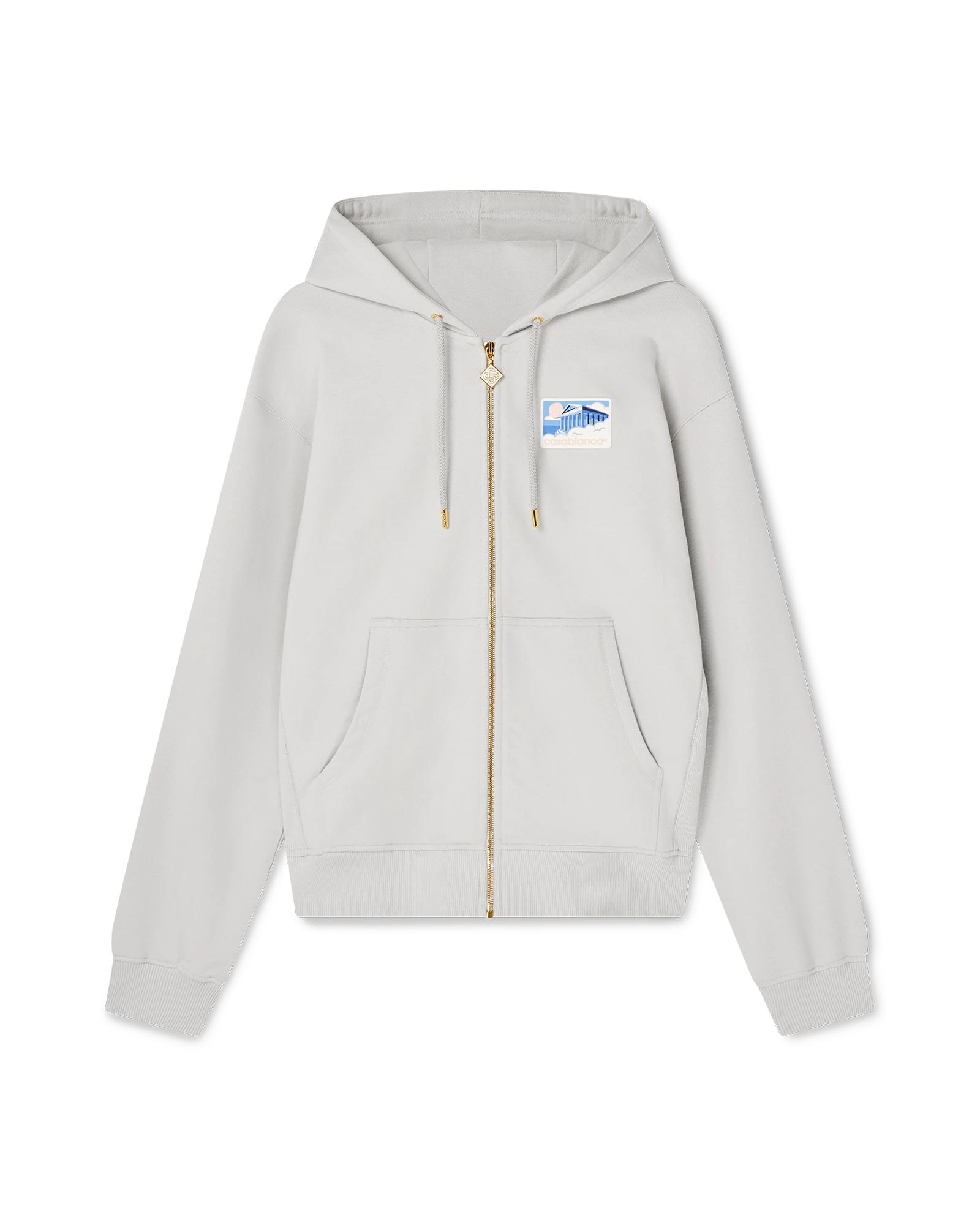 Greek Temple Hooded Sweatshirt by CASABLANCA