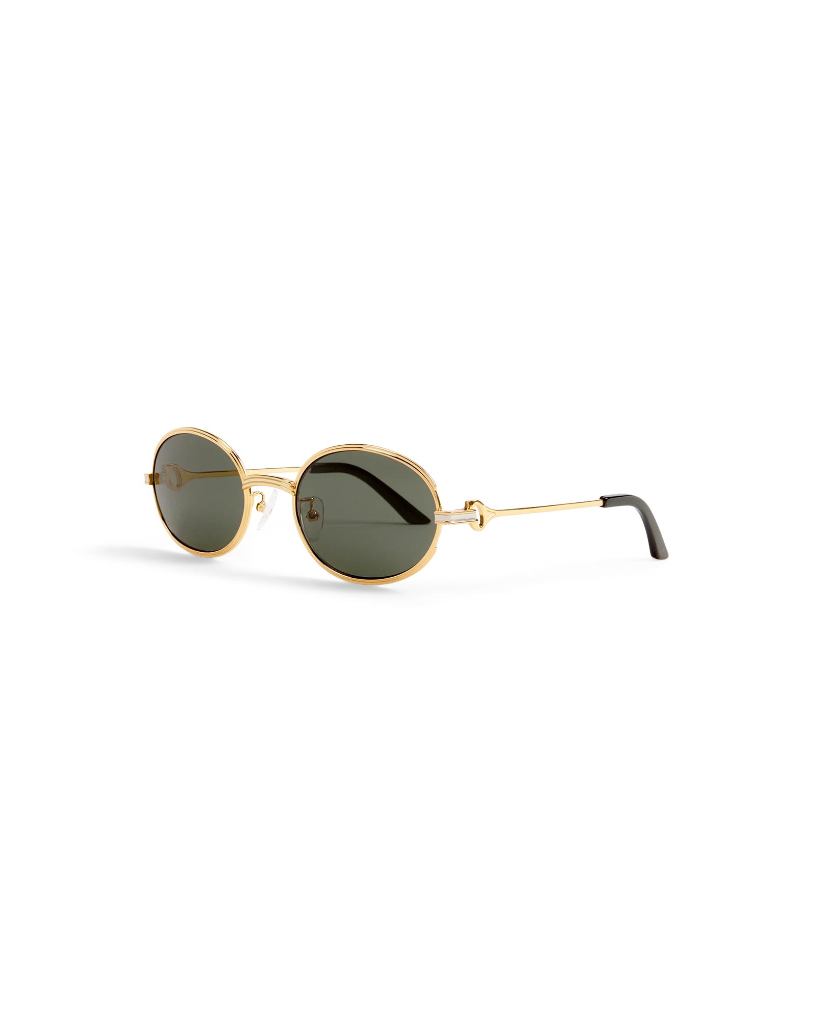 Green &amp; Gold The Hero Sunglasses by CASABLANCA