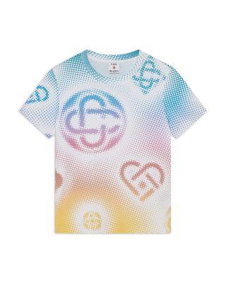 Half Tone Logo Fitted Tee by CASABLANCA