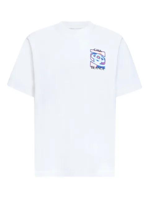 Heat Map graphic-print T-shirt by CASABLANCA