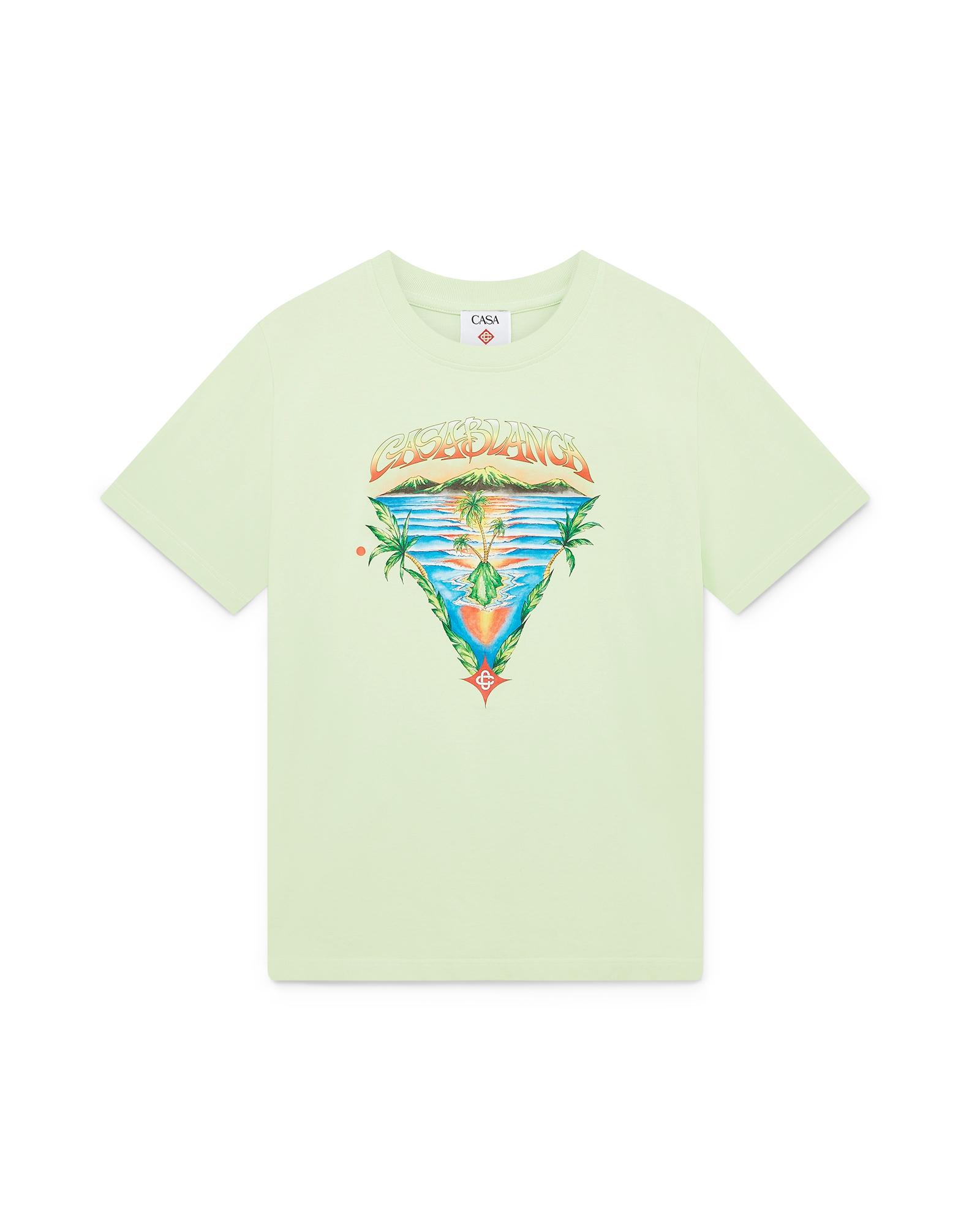 Innocence Triangle Short Sleeve T-Shirt by CASABLANCA