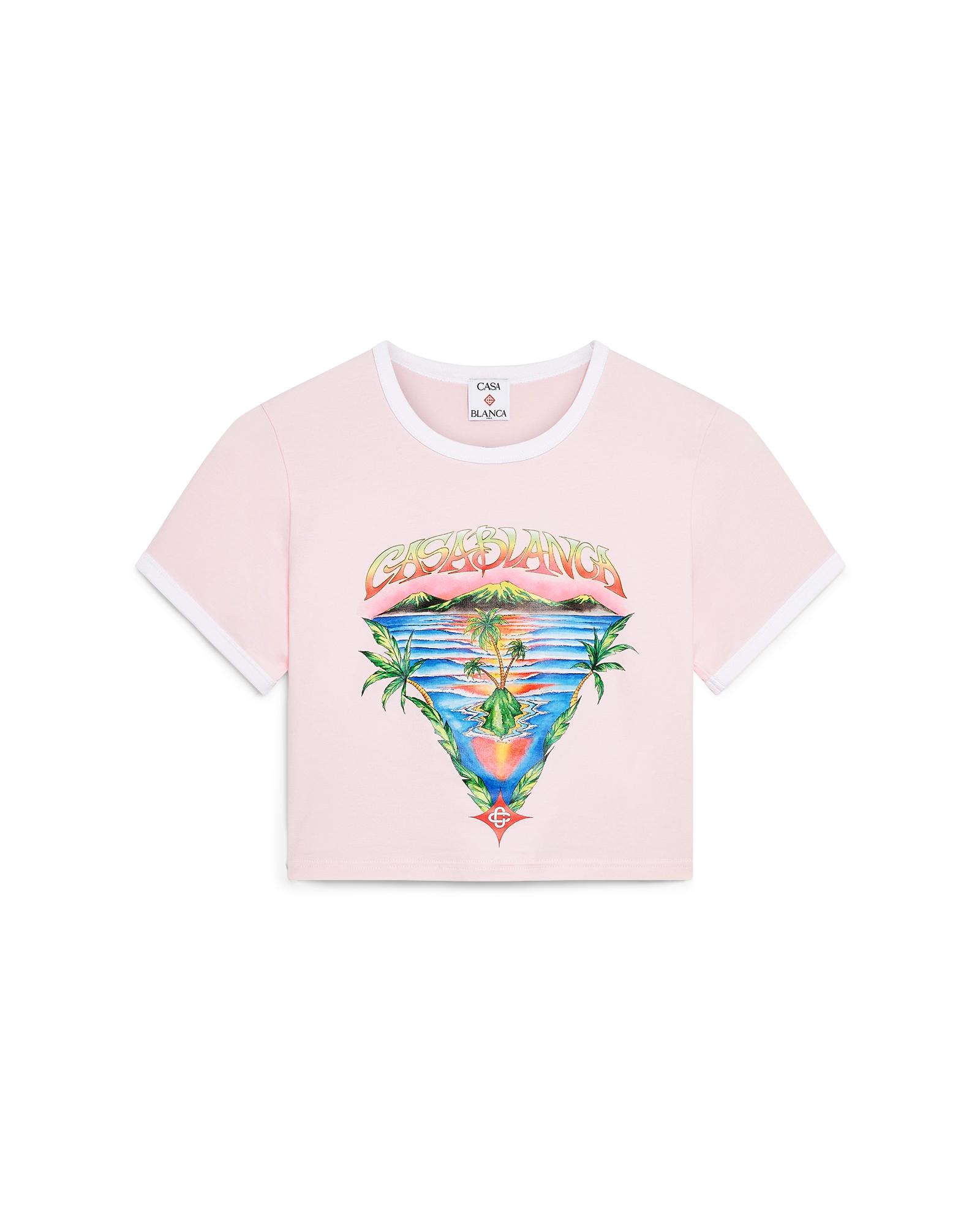Innocence Triangle Short Sleeve T-Shirt by CASABLANCA