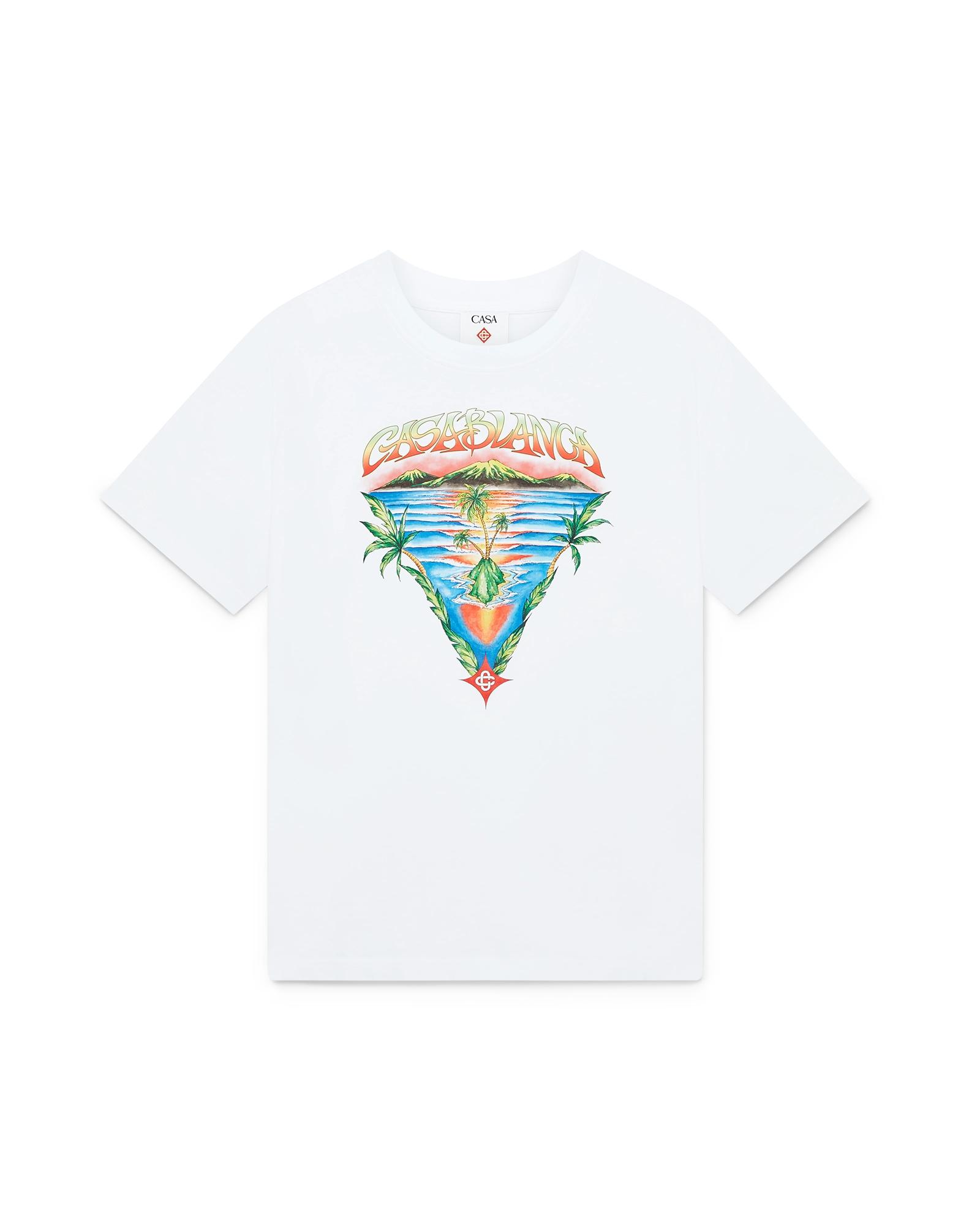 Innocence Triangle Short Sleeve T-Shirt by CASABLANCA