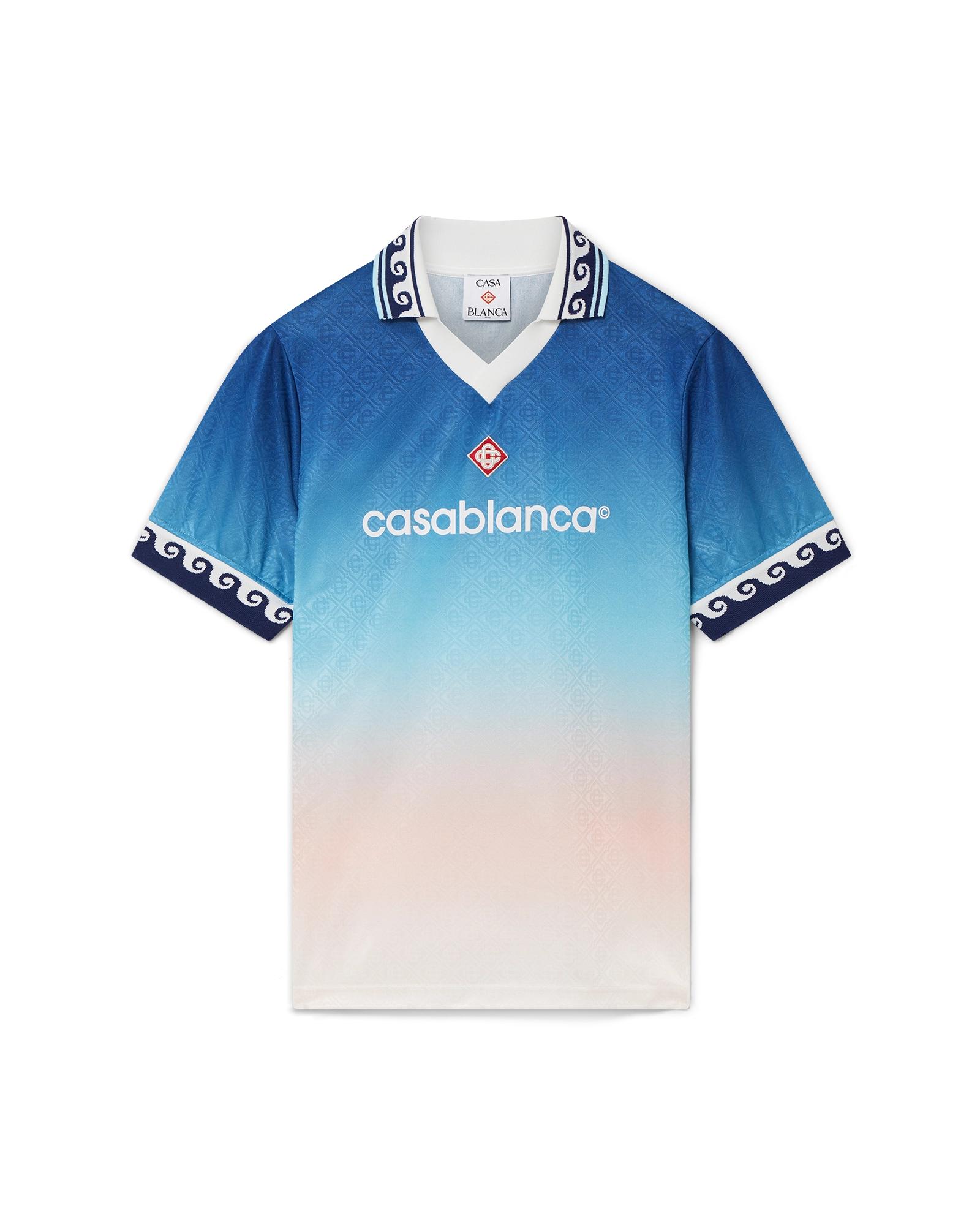 Jacquard Gradient Football Shirt by CASABLANCA