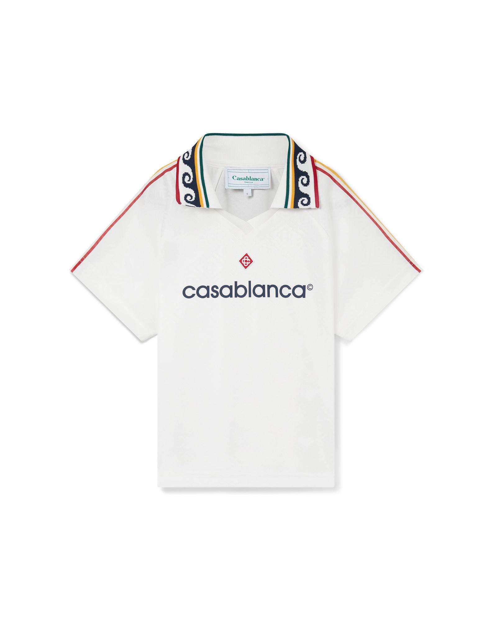 Jacquard Monogram Football Shirt by CASABLANCA