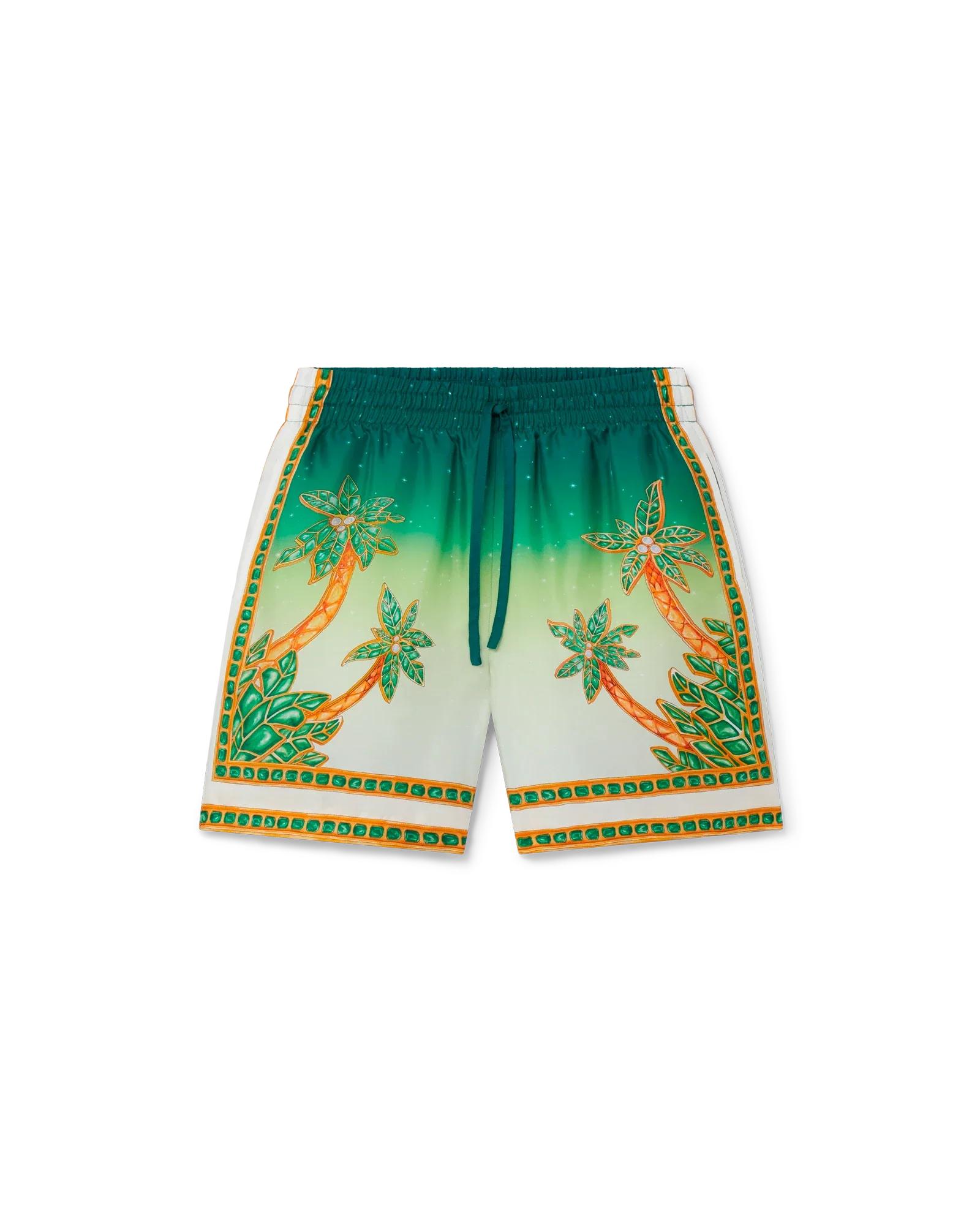 Joyaux D'Afrique Silk Shorts by CASABLANCA