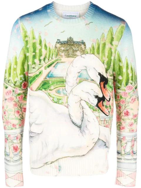 Lamour En Fleur jumper by CASABLANCA