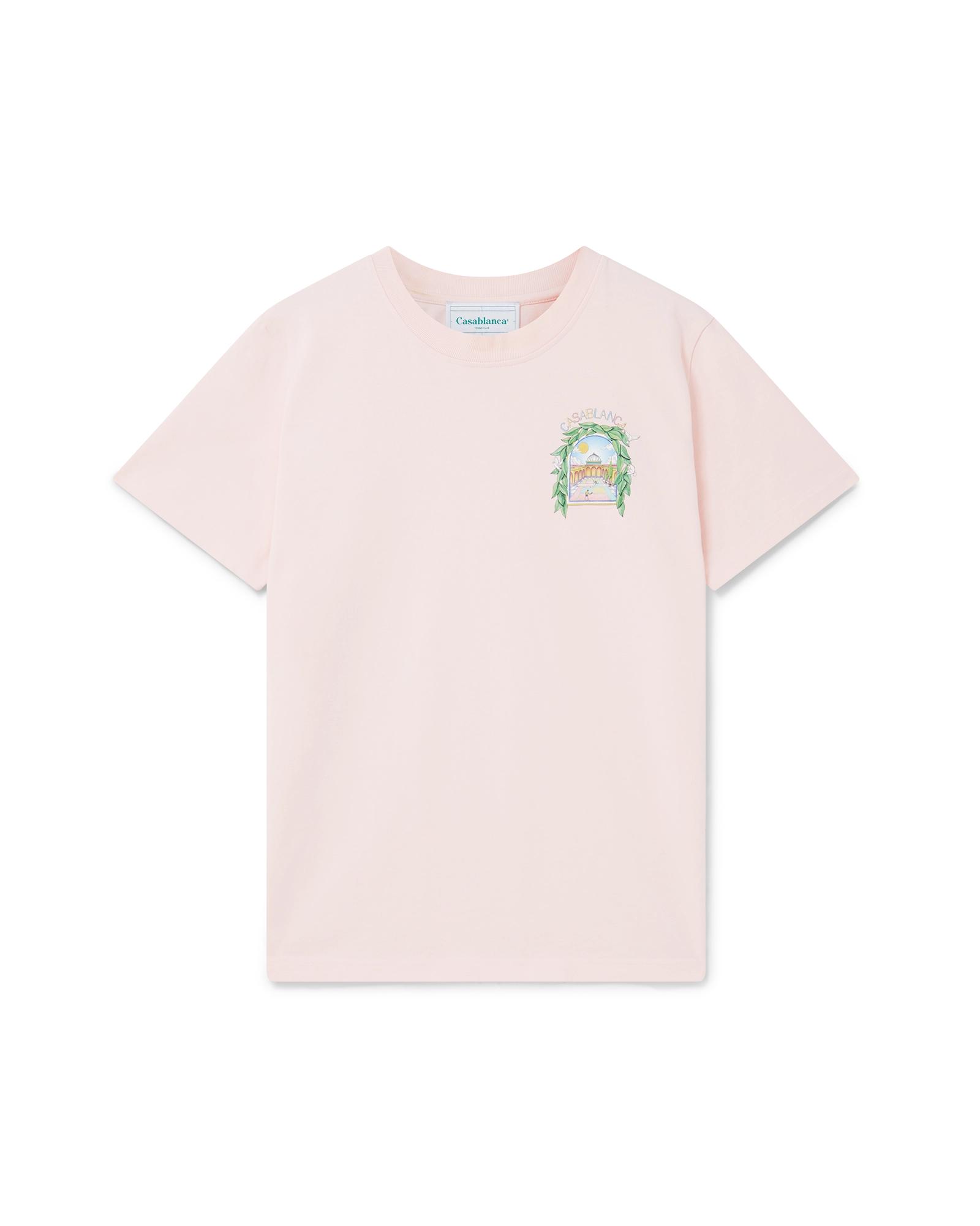 L'Arche De Tennis Short Sleeve T-Shirt by CASABLANCA