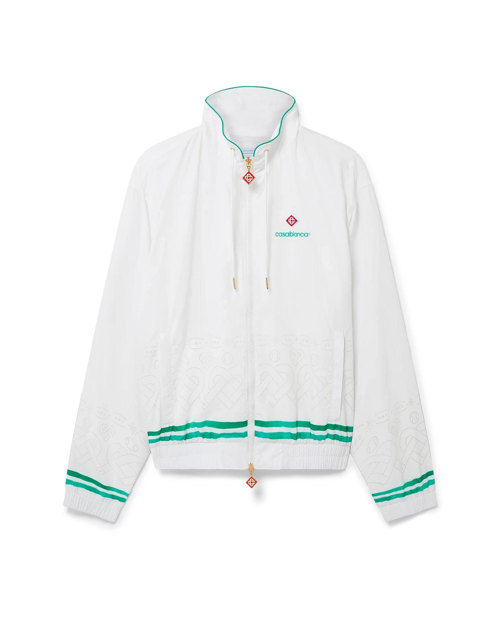Laser Detail Track Jacket by CASABLANCA