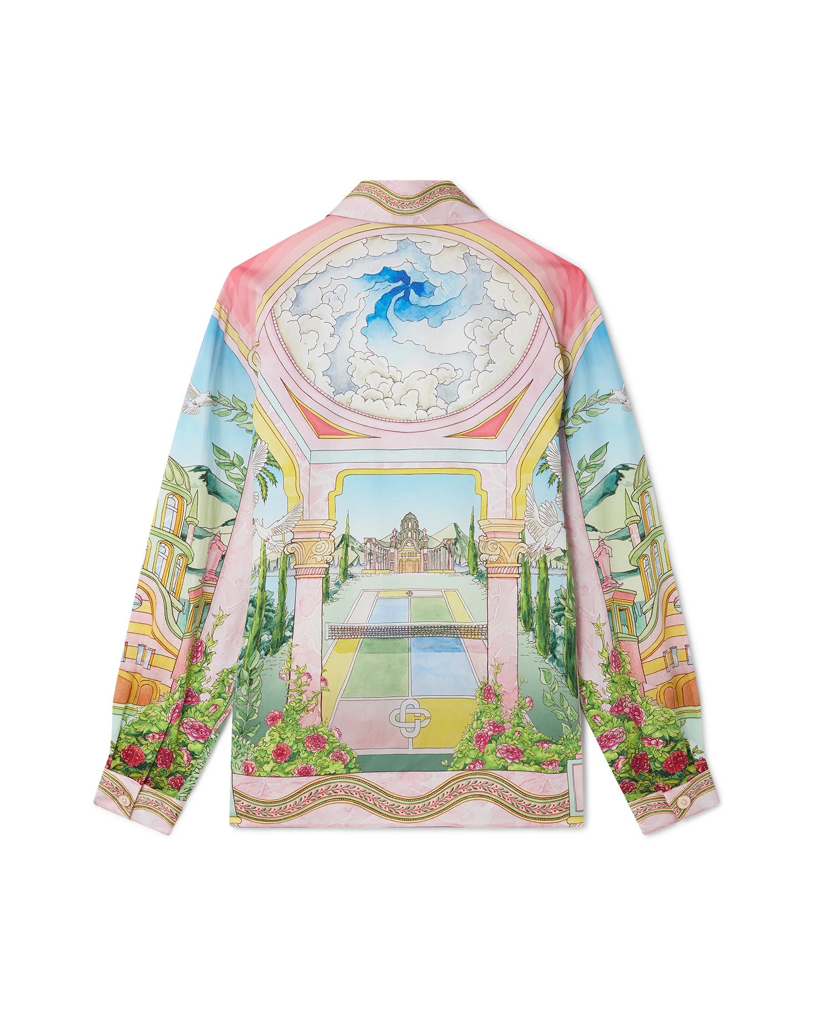 Le Jardin Ideal Long Sleeve Long Sleeve Shirt by CASABLANCA