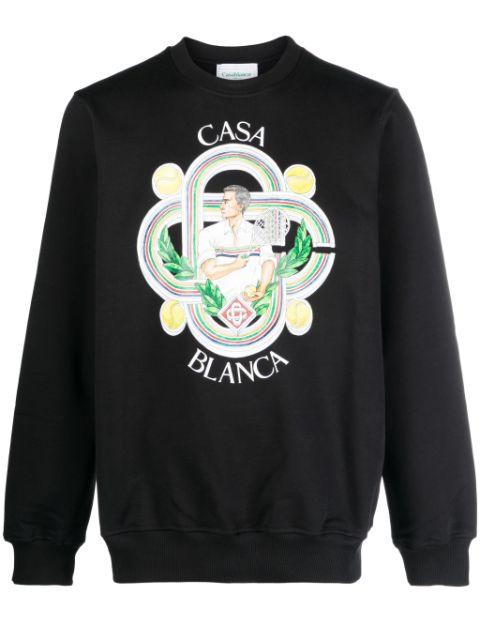 Le Joueur cotton sweatshirt by CASABLANCA