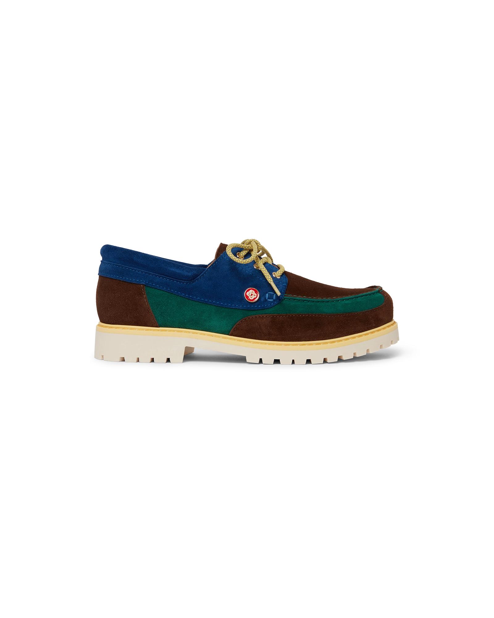 Leather Boat Shoes by CASABLANCA