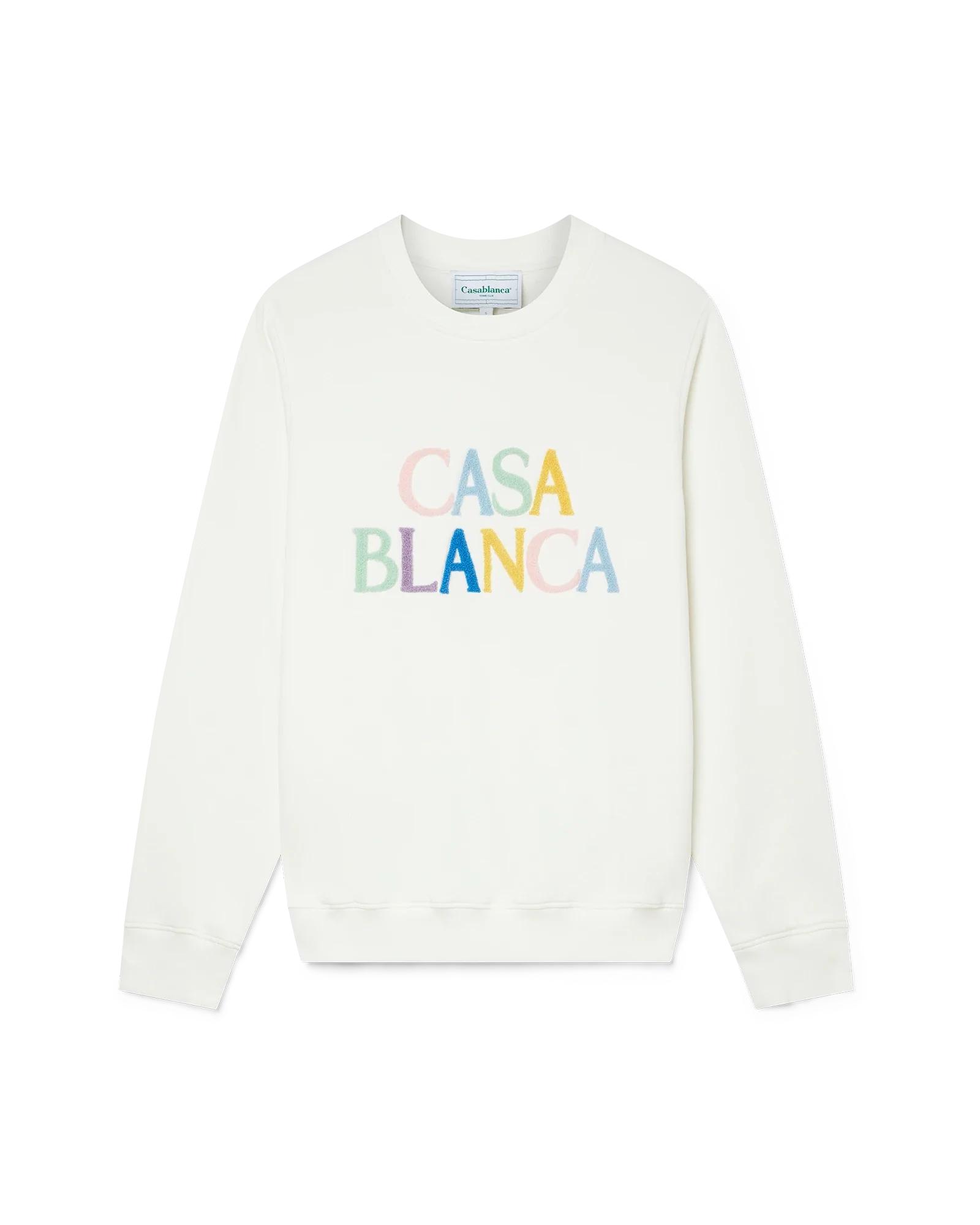 Logo Embroidered Sweatshirt by CASABLANCA
