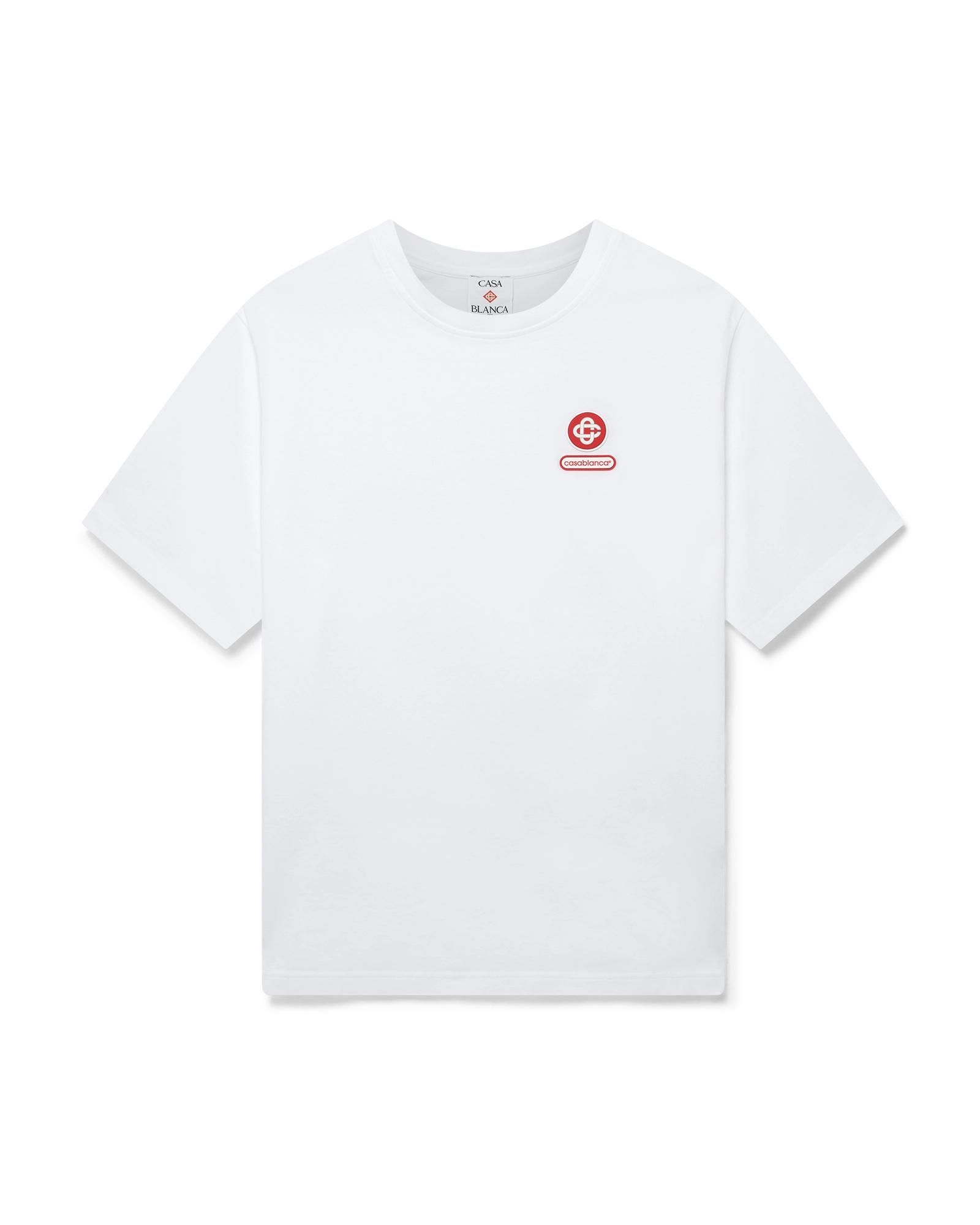 Logo Patch Short Sleeve T-Shirt by CASABLANCA