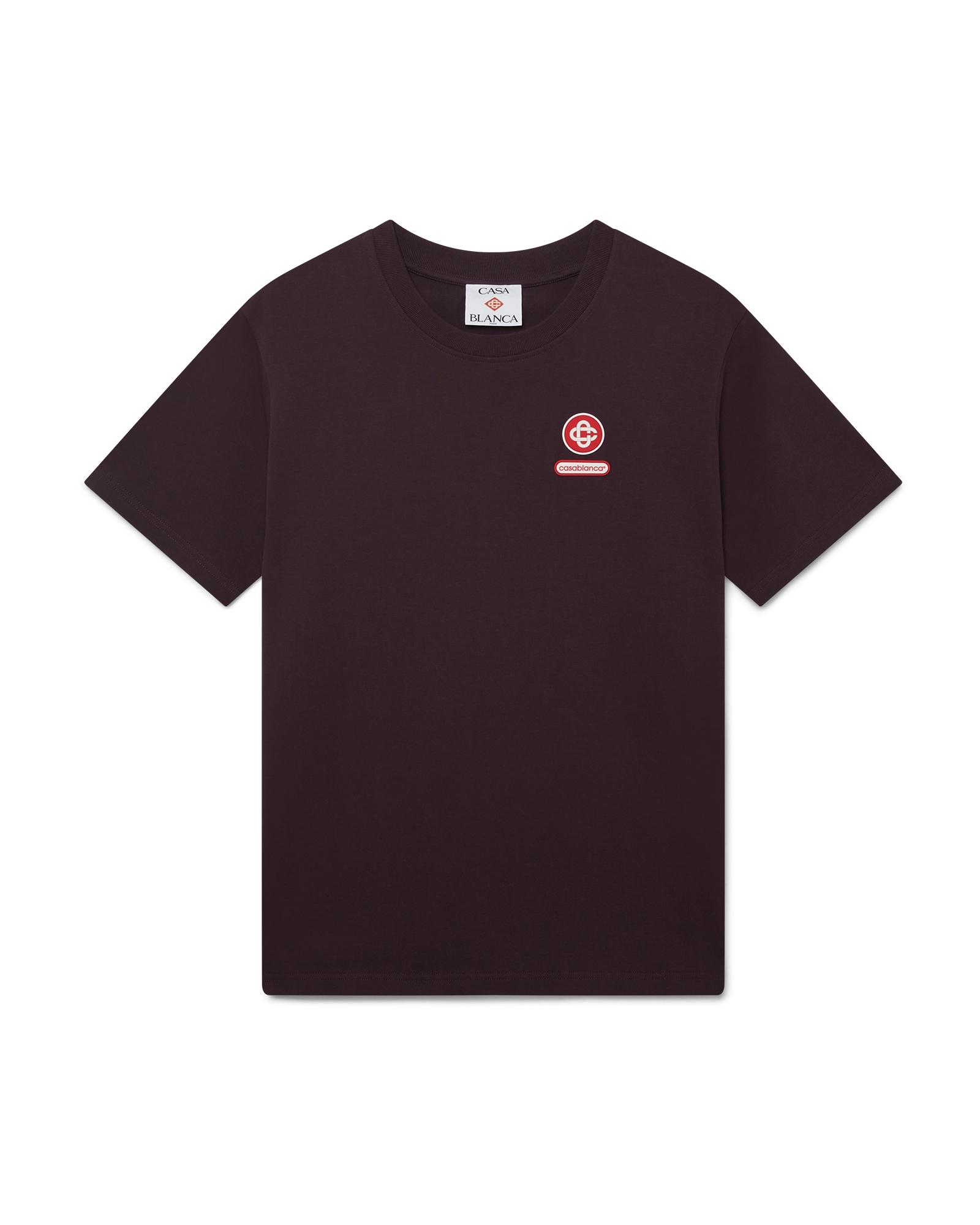 Logo Patch Short Sleeve T-Shirt by CASABLANCA