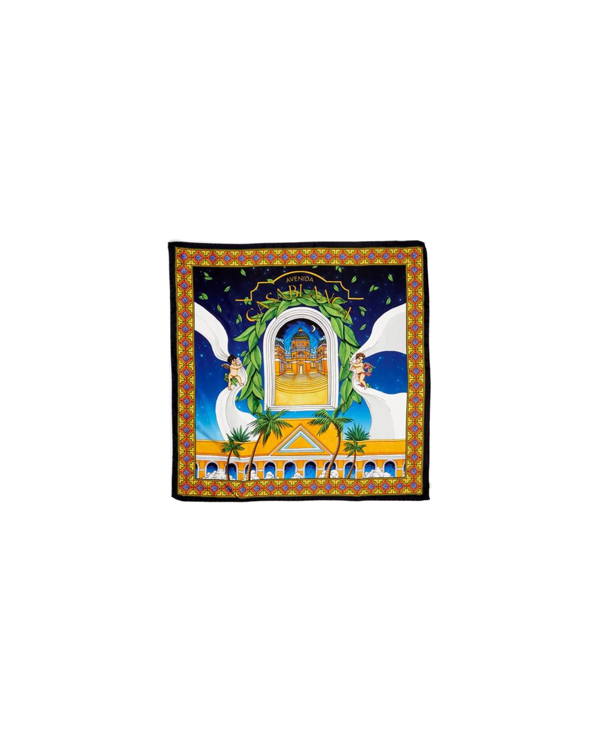 Maison D'Ete Small Silk Scarf by CASABLANCA