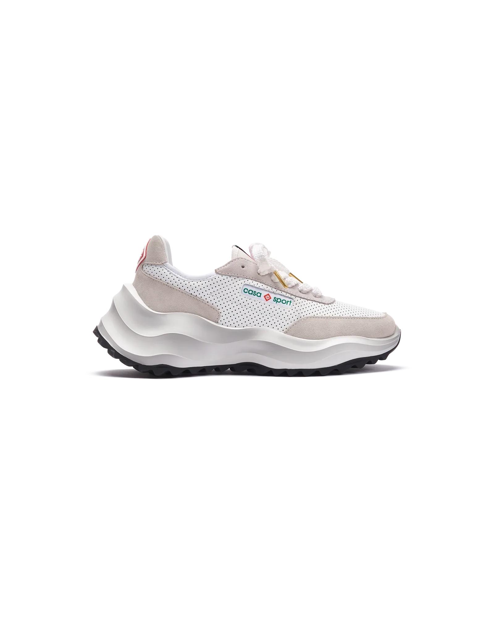 Men's Atlantis Off-White Sneaker by CASABLANCA