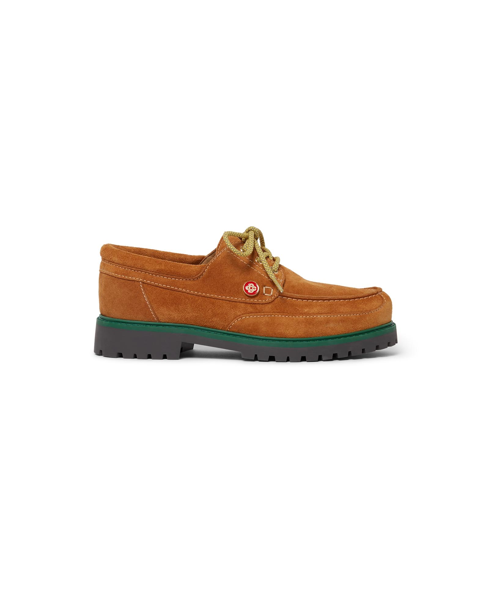 Men's Leather Boat Shoes by CASABLANCA