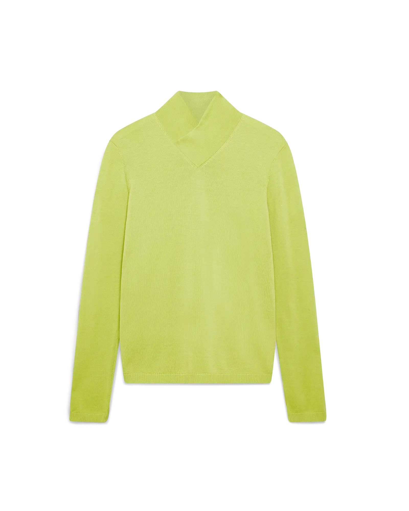 Merino Cowl Neck Top by CASABLANCA