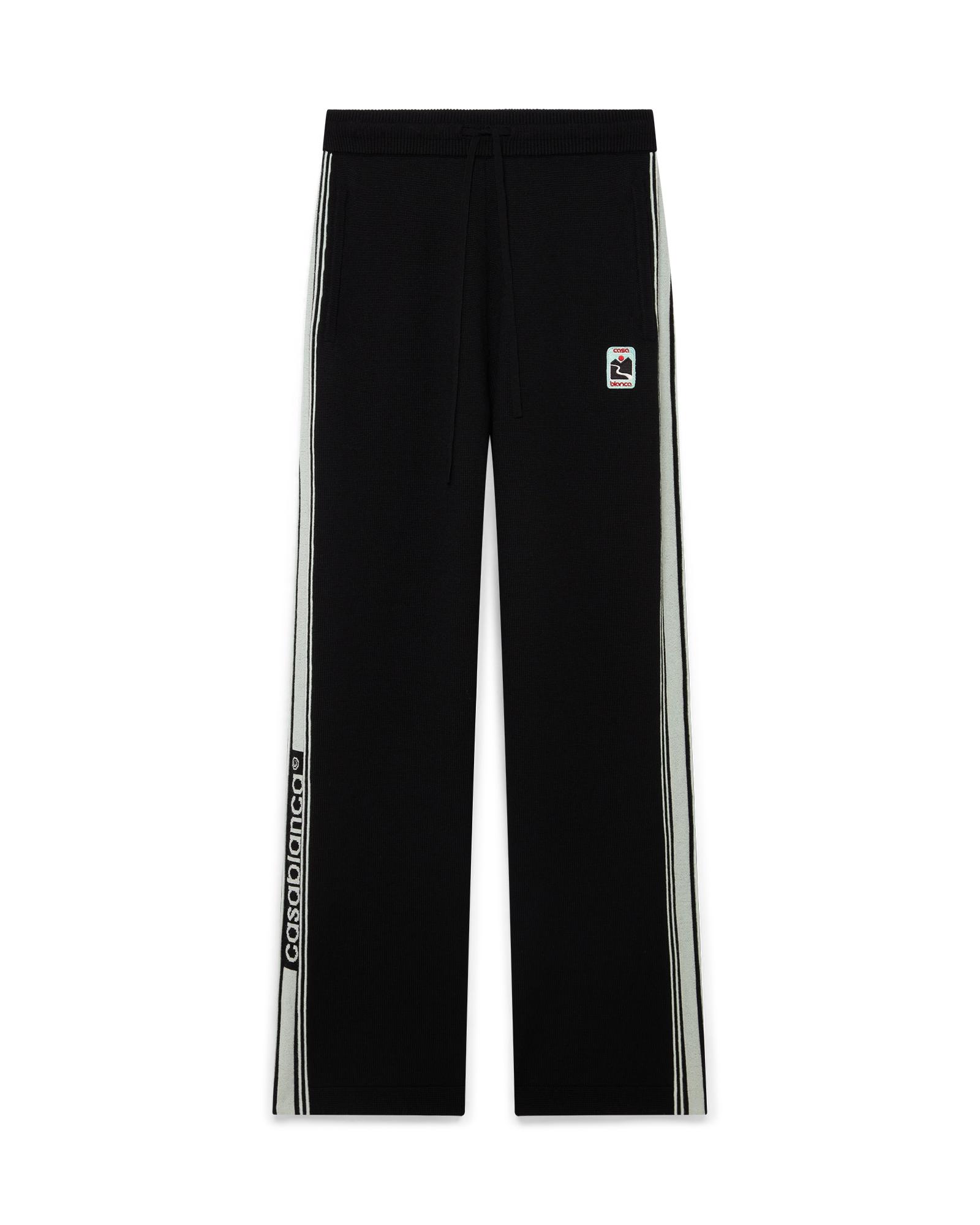 Merino Knit Track Pants by CASABLANCA
