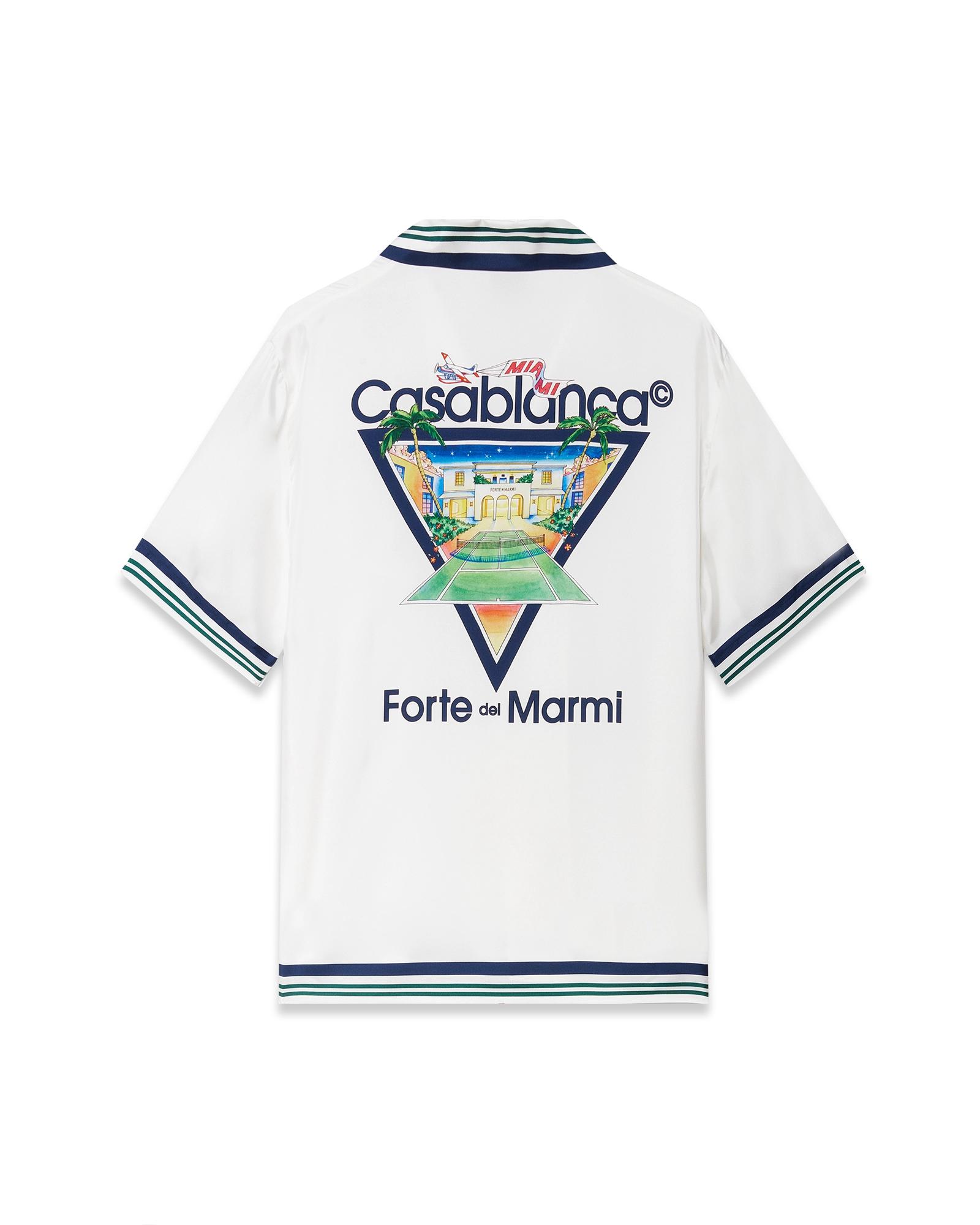 Miami Open x Forte Dei Marmi Short Sleeve Silk Shirt by CASABLANCA